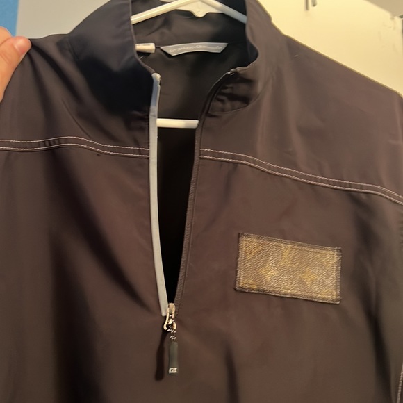 Custom made Louis Vuitton patch windbreaker. Mens S women M unisex - Picture 3 of 5